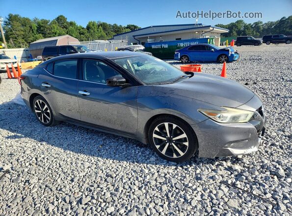 1N4AA6AP4JC369921 2018 NISSAN MAXIMA Gray Przód prawy