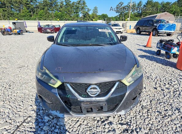 1N4AA6AP4JC369921 2018 NISSAN MAXIMA Gray Widok z przodu