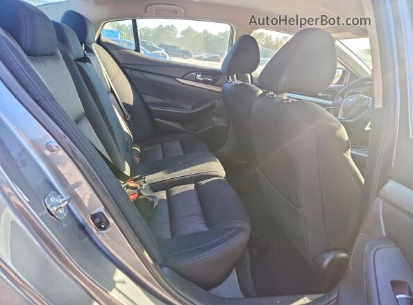 1N4AA6AP4JC369921 2018 NISSAN MAXIMA Gray Widok tylnych siedzeń