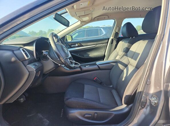 1N4AA6AP4JC369921 2018 NISSAN MAXIMA Gray Widok wnętrza z przodu