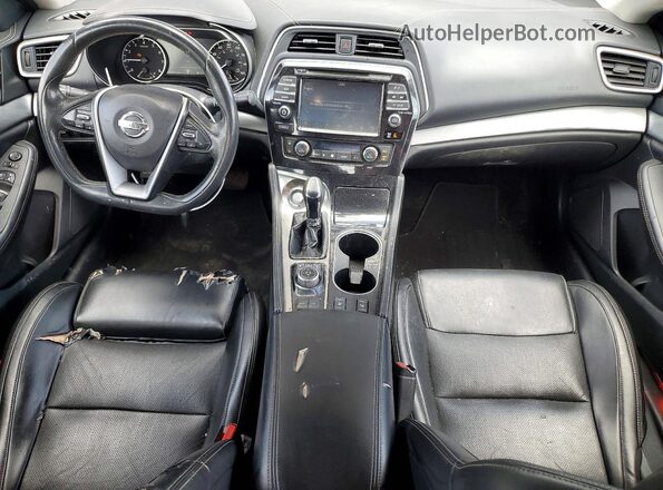 1N4AA6AP4JC376769 2018 NISSAN MAXIMA Blue Առջևի վահանակի տեսք
