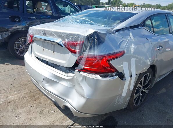1N4AA6AP4JC387738 2018 NISSAN MAXIMA Серебряный Вид спереди