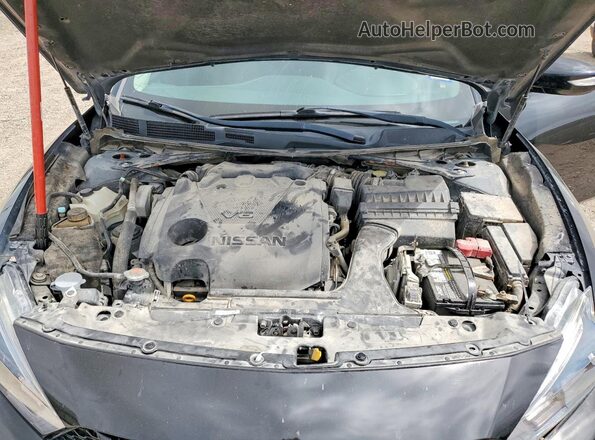 1N4AA6AP4JC388842 2018 NISSAN MAXIMA Black Widok wnętrza z tyłu