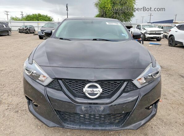 1N4AA6AP4JC388842 2018 NISSAN MAXIMA Black Widok z przodu