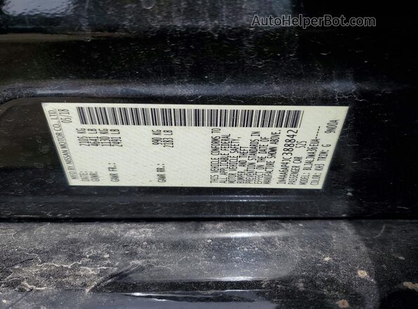 1N4AA6AP4JC388842 2018 NISSAN MAXIMA Black Widok komory silnika