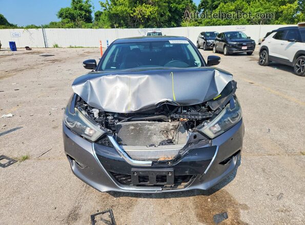 1N4AA6AP4JC396892 2022 NISSAN MAXIMA Gray Widok z przodu