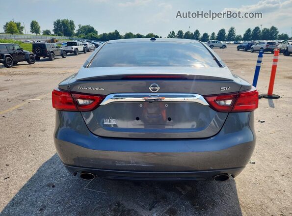 1N4AA6AP4JC396892 2022 NISSAN MAXIMA Gray Widok z tyłu