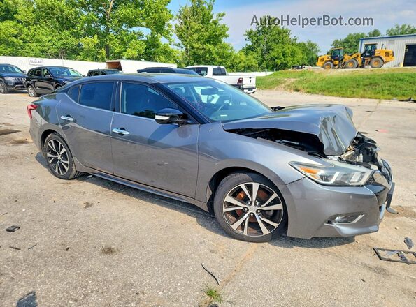 1N4AA6AP4JC396892 2022 NISSAN MAXIMA Gray Przód prawy