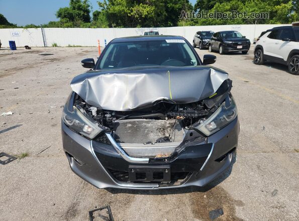 1N4AA6AP4JC396892 2022 NISSAN MAXIMA Gray Widok naklejki z numerem VIN