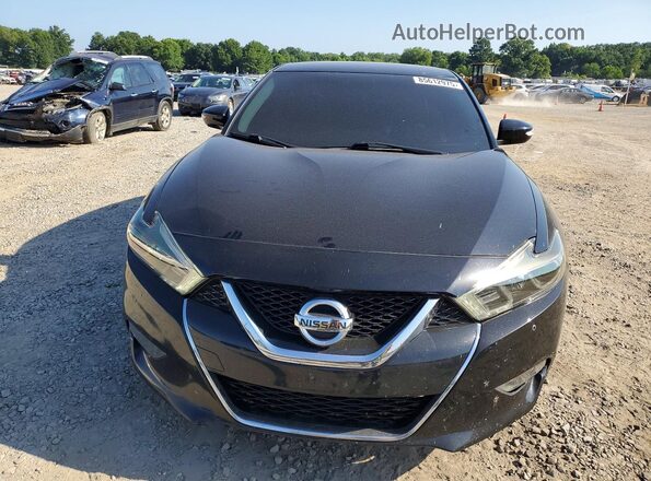 1N4AA6AP4JC399131 2018 NISSAN MAXIMA Black Вид спереду