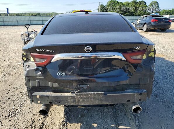 1N4AA6AP4JC399131 2018 NISSAN MAXIMA Black Вид ззаду