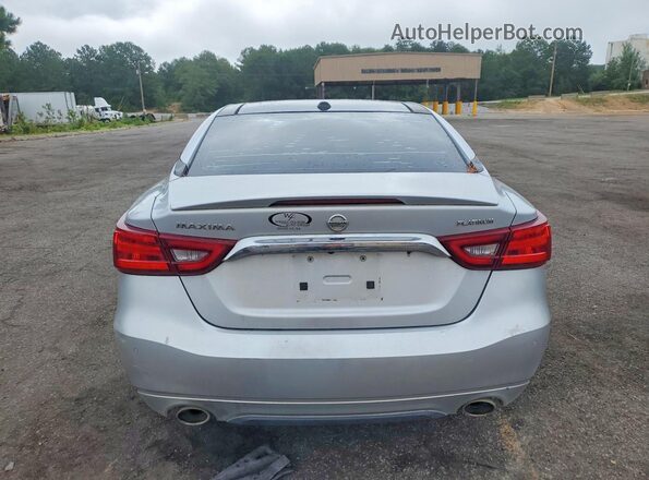1N4AA6AP5GC382329 2016 NISSAN MAXIMA Silver Vista trasera