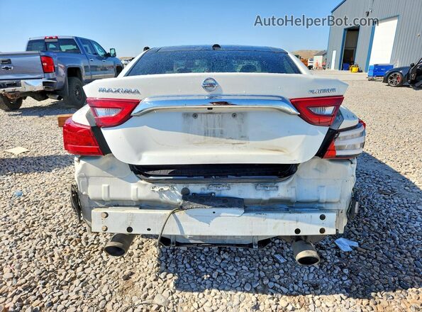 1N4AA6AP5GC383089 2016 NISSAN MAXIMA Белый Вид сзади