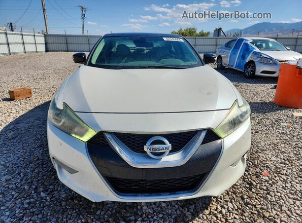 1N4AA6AP5GC383089 2016 NISSAN MAXIMA Белый Вид спереди