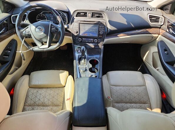 1N4AA6AP5GC383089 2016 NISSAN MAXIMA Белый Вид панели приборов