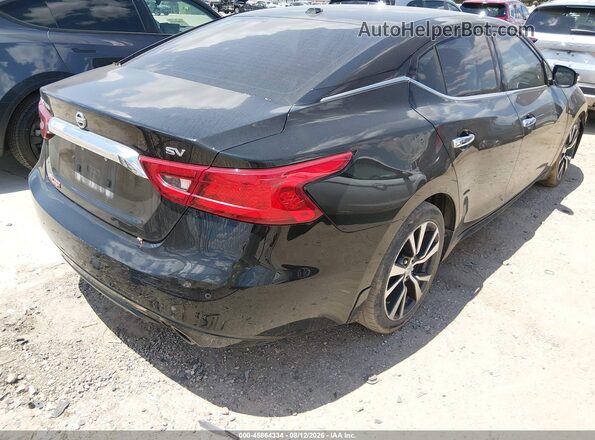 1N4AA6AP5GC384128 2016 NISSAN MAXIMA Black Задня права чверть