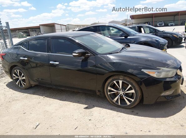 1N4AA6AP5GC384128 2016 NISSAN MAXIMA Black Вид задньої частини салону