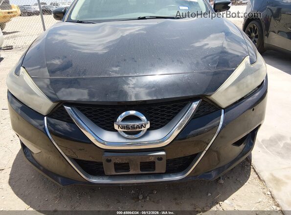 1N4AA6AP5GC384128 2016 NISSAN MAXIMA Black Вид щитка приладів