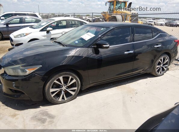 1N4AA6AP5GC384128 2016 NISSAN MAXIMA Black Панорамний вид салону 360°