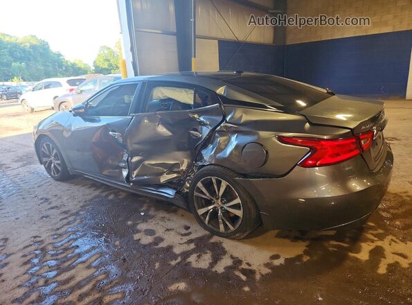 1N4AA6AP5GC397431 2016 NISSAN MAXIMA Gray Trasero izquierdo