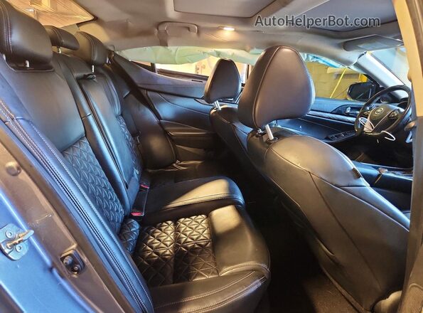 1N4AA6AP5GC397431 2016 NISSAN MAXIMA Gray Vista de los asientos traseros