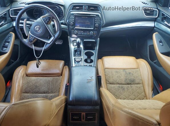 1N4AA6AP5GC400859 2016 NISSAN MAXIMA Burgundy Dashboard view