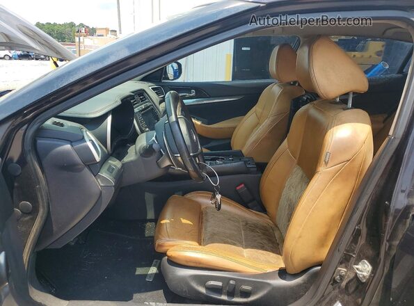 1N4AA6AP5GC400859 2016 NISSAN MAXIMA Burgundy Front interior view