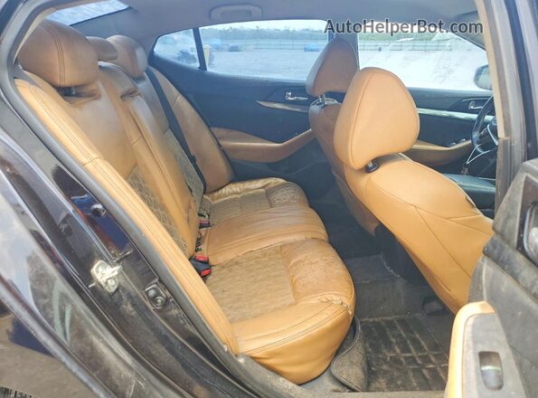 1N4AA6AP5GC400859 2016 NISSAN MAXIMA Burgundy Rear seats view