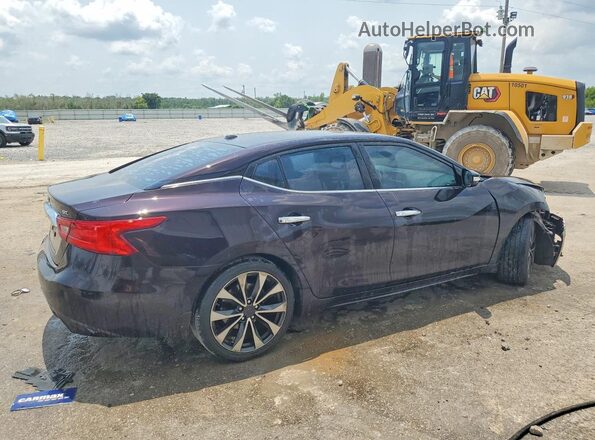1N4AA6AP5GC400859 2016 NISSAN MAXIMA Burgundy Rear right