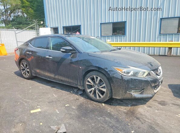 1N4AA6AP5GC429326 2016 NISSAN MAXIMA Черный Передняя правая четверть