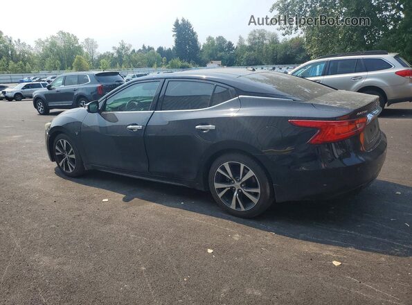 1N4AA6AP5GC429326 2016 NISSAN MAXIMA Черный Задняя левая четверть