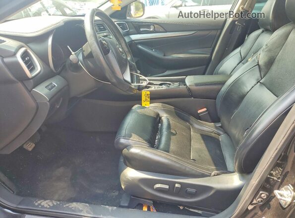 1N4AA6AP5GC429326 2016 NISSAN MAXIMA Черный Вид салона спереди
