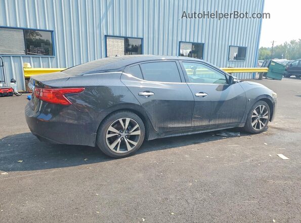 1N4AA6AP5GC429326 2016 NISSAN MAXIMA Черный Задняя правая четверть