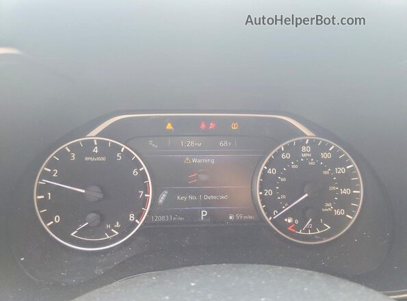 1N4AA6AP5GC429326 2016 NISSAN MAXIMA Черный Вид щитка приборов