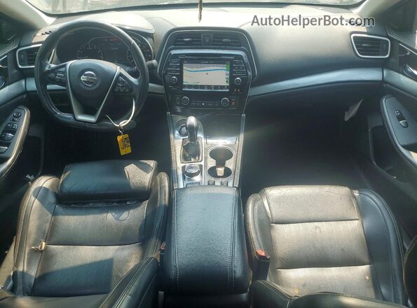 1N4AA6AP5GC429326 2016 NISSAN MAXIMA Черный Вид панели приборов