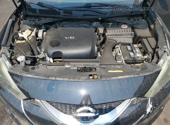1N4AA6AP5GC429326 2016 NISSAN MAXIMA Черный Вид задней части салона
