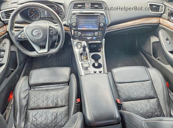 1N4AA6AP5GC905235 2016 NISSAN MAXIMA Charcoal წინა პანელის ხედი