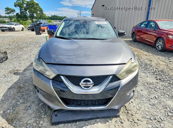 1N4AA6AP5GC905235 2016 NISSAN MAXIMA Charcoal წინა ხედი