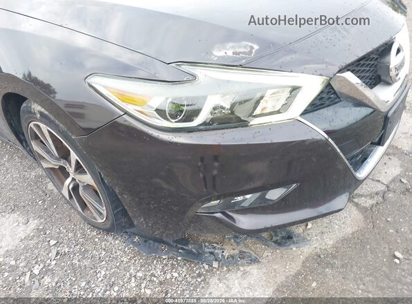 1N4AA6AP5HC364897 2017 NISSAN MAXIMA Black წინა ხედი
