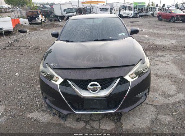 1N4AA6AP5HC364897 2017 NISSAN MAXIMA Black ხელსაწყოთა პანელის ხედი
