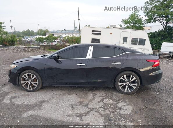 1N4AA6AP5HC364897 2017 NISSAN MAXIMA Black სალონის 360-გრადუსიანი ხედი