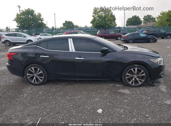 1N4AA6AP5HC364897 2017 NISSAN MAXIMA Black უკანა სალონის ხედი