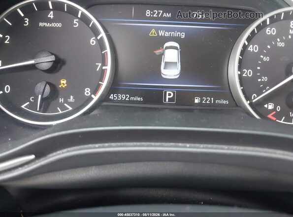 1N4AA6AP5HC376032 2017 NISSAN MAXIMA  Вид задних сидений