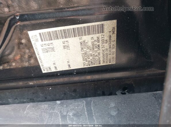 1N4AA6AP5HC376032 2017 NISSAN MAXIMA  Вид подкапотного пространства