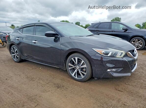 1N4AA6AP5HC380596 2017 NISSAN MAXIMA Black Delantero derecho