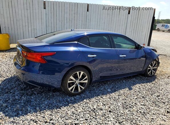 1N4AA6AP5HC389198 2017 NISSAN MAXIMA Blue Vista frontal