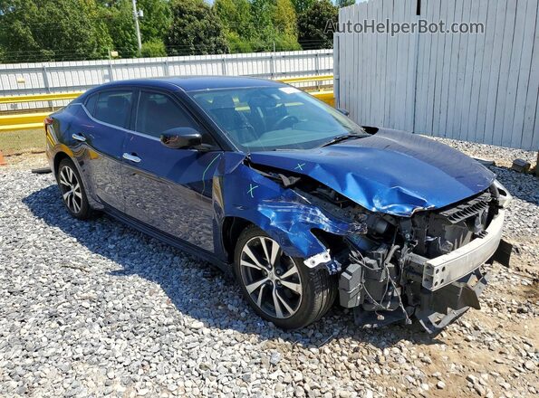 1N4AA6AP5HC389198 2017 NISSAN MAXIMA Blue Vista trasera