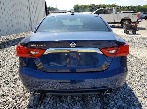 1N4AA6AP5HC389198 2017 NISSAN MAXIMA Blue Vista del salpicadero