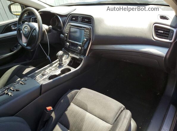 1N4AA6AP5HC389198 2017 NISSAN MAXIMA Blue Vista del compartimento del motor