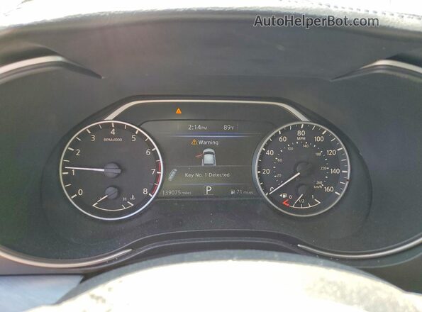 1N4AA6AP5HC389198 2017 NISSAN MAXIMA Blue Vista interior de 360 grados
